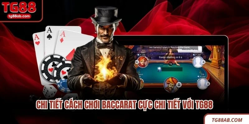 Chi tiết cách chơi Baccarat cực chi tiết với TG88